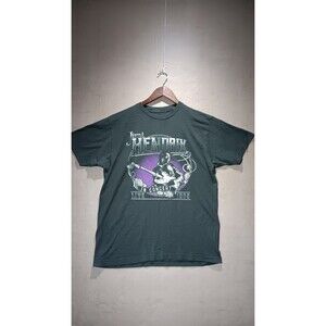 Vintage Style Jimi Hendrix Live in Concert 1969 Men's Unisex T-shirt Size Large